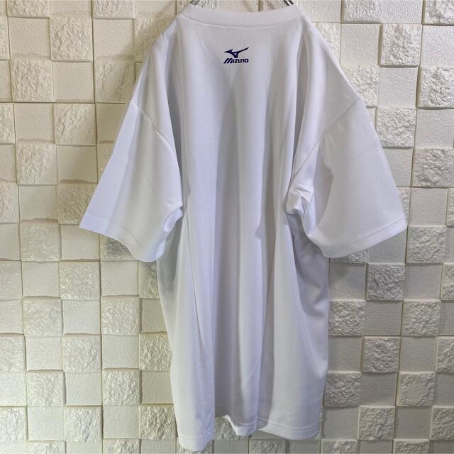 新品 mizuno ミズノ メンズ Tシャツ スポーツ メッシュ 白 XL メンズのトップス(Tシャツ/カットソー(半袖/袖なし))の商品写真