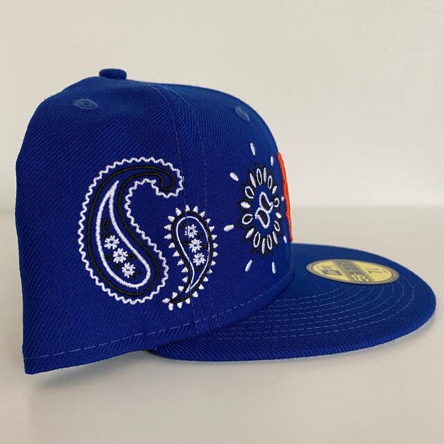 ツバ裏グレー New Era 5/8 Cap ニューエラ メッツ キャップ 帽子帽子