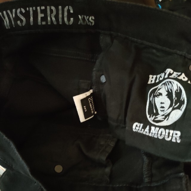 HYSTERIC GLAMOUR(ヒステリックグラマー)のヒステリックグラマー BLACKクラッシュデニム新品未使用🎶 レディースのパンツ(デニム/ジーンズ)の商品写真