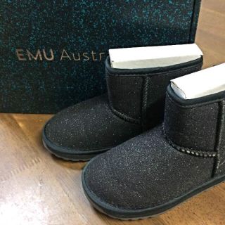 エミュー(EMU)の【新古品・美品】emu ムートンブーツ 13cm(ブーツ)