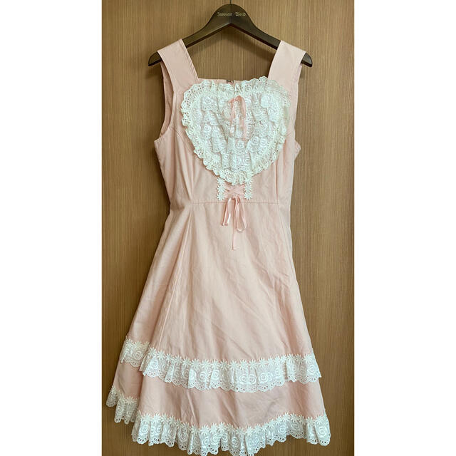 Angelic Pretty misty sky ラベンダーワンピ ひざ丈ワンピース Angelic Pretty misty sky ラベンダーワンピ ひざ丈ワンピース