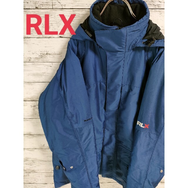 polo sports RLX  マウンテンパーカー　90s 00s フリース