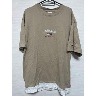 トミーヒルフィガー(TOMMY HILFIGER)のtommy jeans ロゴオーバーサイズＴシャツ　(Tシャツ/カットソー(半袖/袖なし))