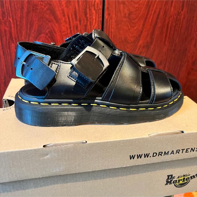 Dr.Martens(ドクターマーチン)のDr.Martens KASSION レザー フィッシャーマンサンダル UK4 レディースの靴/シューズ(サンダル)の商品写真