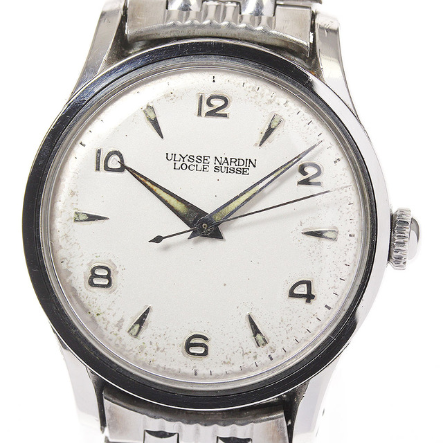 Ulysse Nardin】ユリス・ナルダン ヴィンテージ 手巻き メンズ - 時計 Ulysse Nardin】ユリス・ナルダン ヴィンテージ 手巻き メンズ - 時計