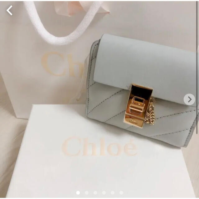 Chloe水色財布