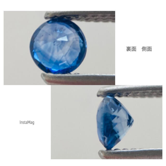 (R0704-3)『スリランカ産』天然ブルーサファイア　ルース　0.188ct 8