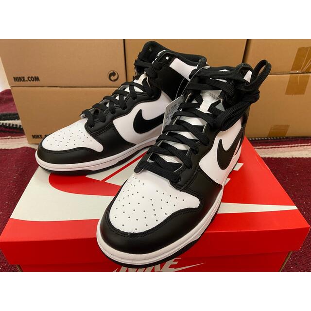 新品 NIKE DUNK HIGH RETRO ナイキ ダンク 未使用 パンダ