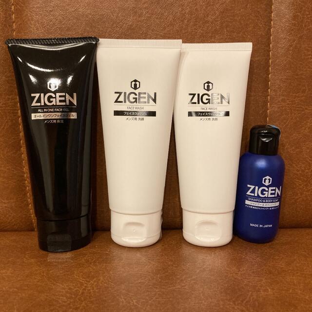 zigenジゲン　オールインワンフェイスジェル＆フェイスウォッシュ