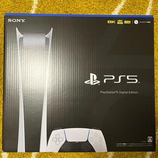 プレイステーション(PlayStation)のps5 本体　デジタルエディション(家庭用ゲーム機本体)