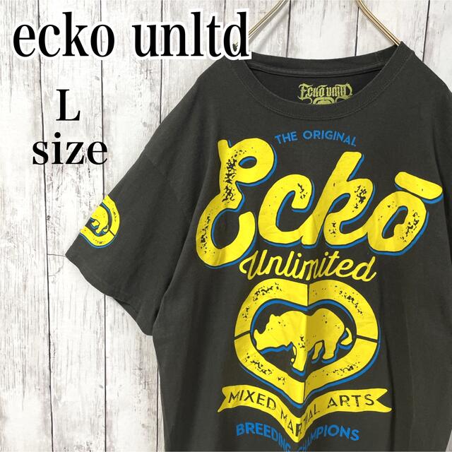 ECKŌ UNLTD（ECKO UNLTD） - エコーアンリミテッド ビッグロゴ Tシャツ オーバーサイズ ユニセックス 古着の通販 by