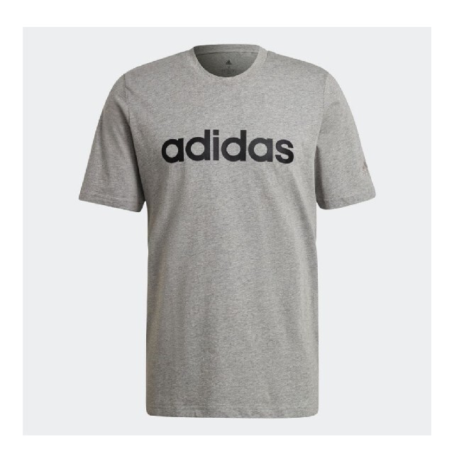 アディダス Tシャツ メンズ L グレー メンズのトップス(Tシャツ/カットソー(半袖/袖なし))の商品写真