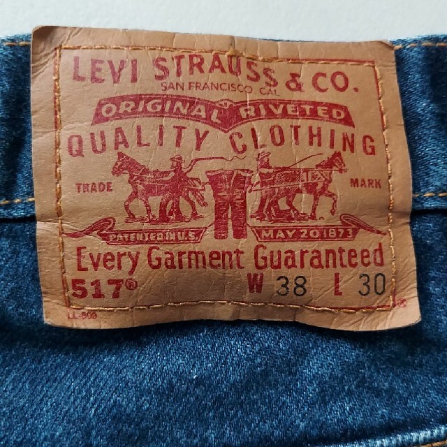 Levi's(リーバイス)のLEVIS リーバイス517 デニムパンツ ブーツカット メンズのパンツ(デニム/ジーンズ)の商品写真