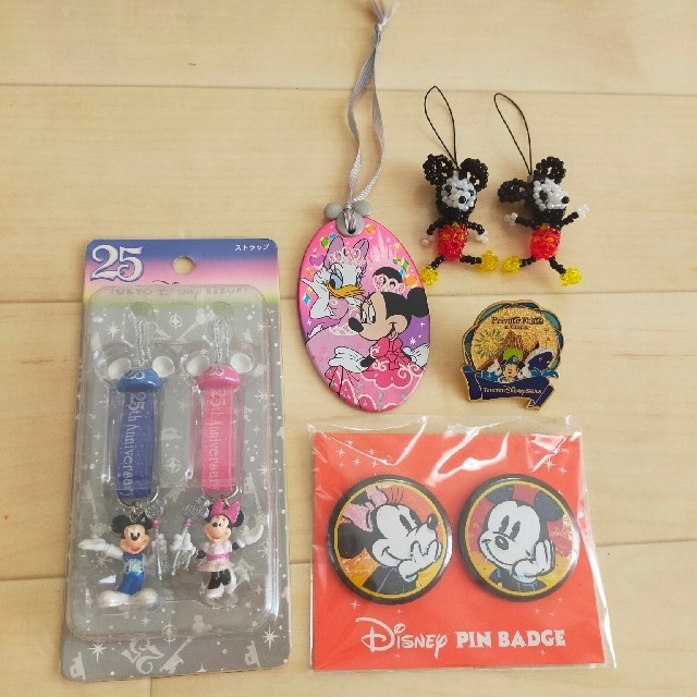 Disney(ディズニー)のディズニーリゾートグッズ含むまとめ売り ハンドメイドのアクセサリー(キーホルダー/ストラップ)の商品写真