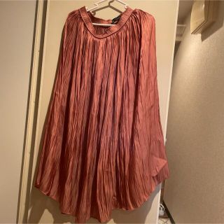 ザラ(ZARA)のZARA 光沢　スカート(ロングスカート)