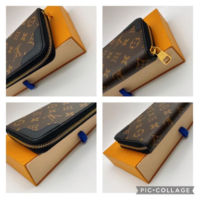 LOUIS VUITTON(ルイヴィトン)の未使用級　ルイヴィトン　ジッピーウォレット　レティーロ　ノワール　長財布 レディースのファッション小物(財布)の商品写真