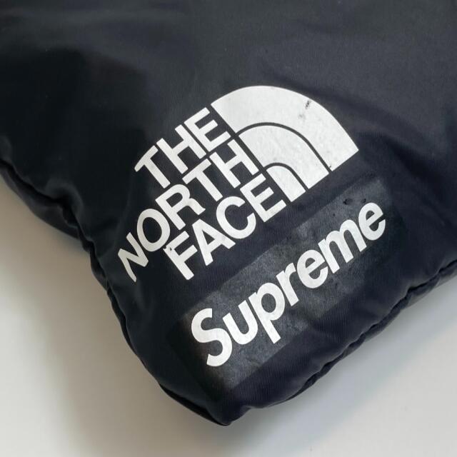 シュプリーム Supreme SUPREME×THE NORTH FACE 20AW S Logo Shoulder Bag ノースフェイスコラボ ショルダーバッグ ナイロン ブラック×ホワイト 2