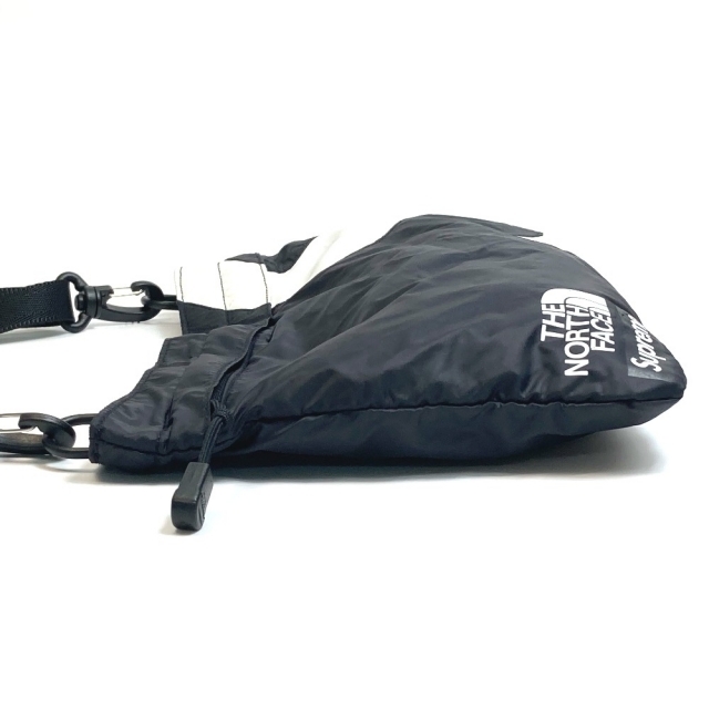 シュプリーム Supreme SUPREME×THE NORTH FACE 20AW S Logo Shoulder Bag ノースフェイスコラボ ショルダーバッグ ナイロン ブラック×ホワイト 7