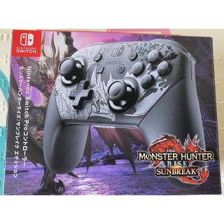 ニンテンドースイッチ(Nintendo Switch)のNintendo Switch Proコントローラー　モンスターハンターライズ(その他)