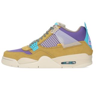 ナイキ(NIKE)のナイキ ×ユニオン/UNION UNION NIKE AIR JORDAN 4 SP DESERT MOSS DJ5718-300 エアジョーダン4デザートモススニーカー  メンズ 27.5cm(スニーカー)