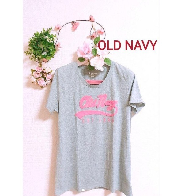 Old Navy(オールドネイビー)のOLD NAVY　オールドネイビーロゴTシャツ　レディース レディースのトップス(Tシャツ(半袖/袖なし))の商品写真