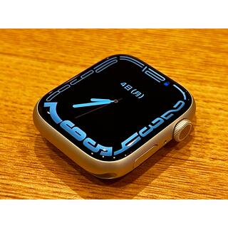 アップルウォッチ(Apple Watch)のApple watch series7 45mm NIKE スターライトGPS(腕時計(デジタル))