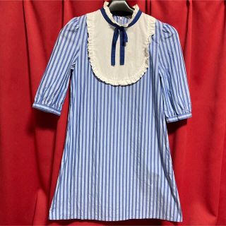 【新品未使用】MILK♥Dreamストライプシャツワンピース