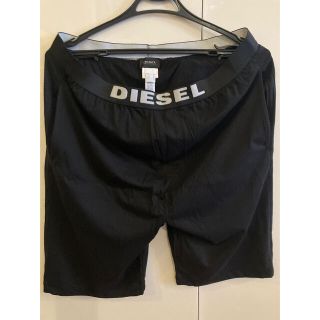 ディーゼル(DIESEL)の新品未使用！　ディーゼル　DIESEL ラウンジウェア　ハーフパンツ　ブラックS(ショートパンツ)