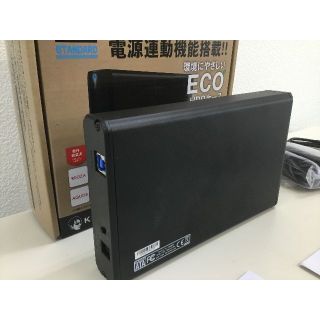 「HDDケース新品」玄人志向・外付けHDD 「管理No1」送料無料(PC周辺機器)