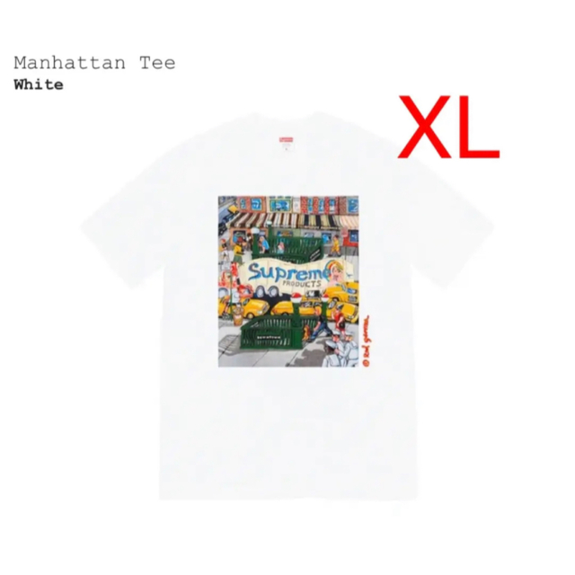 Manhattan Tee  XLサイズTシャツ/カットソー(半袖/袖なし)