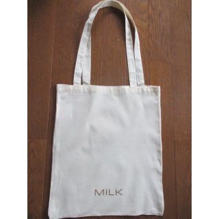 ミルク(MILK)の◆新品　MILK　エコバッグ？トートバッグ◆ミルク　ミルクボーイ(トートバッグ)