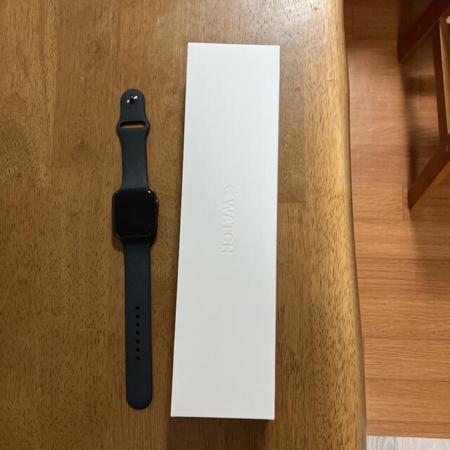 Apple Watch(アップルウォッチ)のアップル Apple Watch 6 44mm スペースグレイアルミ ブラックス スマホ/家電/カメラのスマホアクセサリー(その他)の商品写真