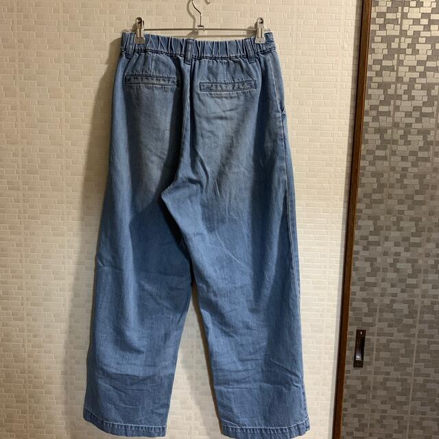 CINEMA CLUB CINEMA CLUB☆デニムワイドパンツの通販 by オレンジ 美品 シネマクラブ ジーンズ デニム ブルー レディース サイズL