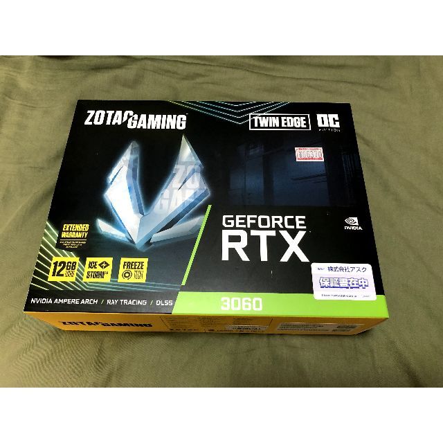 ZOTAC RTX3060 スマホ/家電/カメラのPC/タブレット(PCパーツ)の商品写真