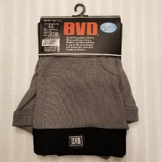 ビーブイディー(BVD)のBVD　ボクサーブリーフ　LL　前開き　94～104cm　綿100%　グレー(ボクサーパンツ)