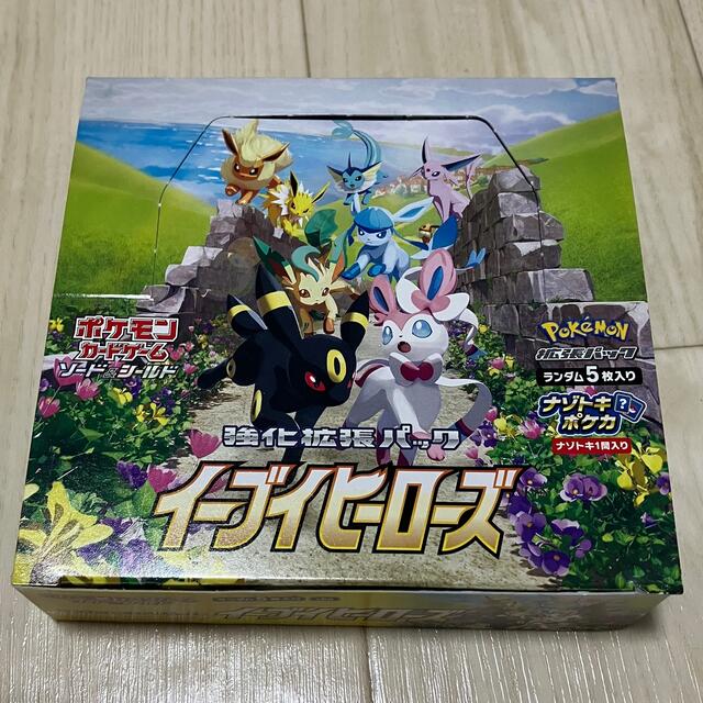 ポケモン(ポケモン)のイーブイヒーローズ　新品 エンタメ/ホビーのトレーディングカード(Box/デッキ/パック)の商品写真