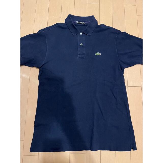 LACOSTE ラコステ ポロシャツ　紺　フランス製