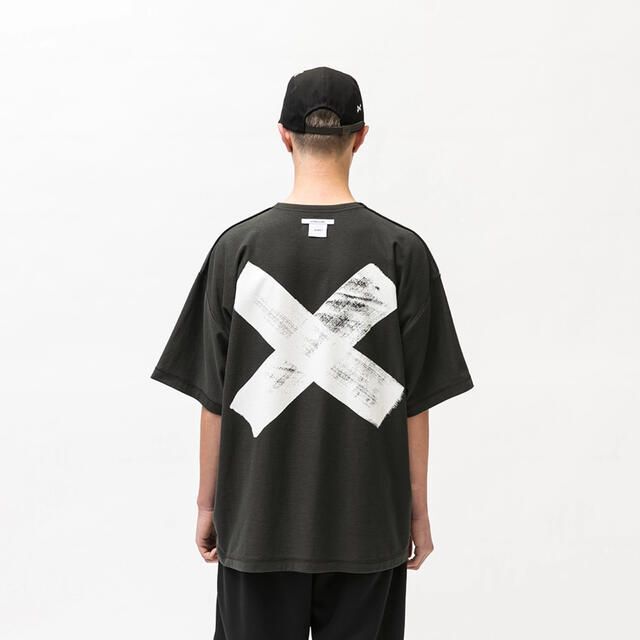 22SS WTAPS CROSS SS COTTON Tシャツ XL ブラックトップス