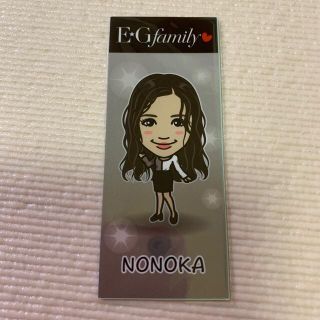 イーガールズ(E-girls)のE⭐︎Gfamily  E-girls NONOKA 千社札　ステッカー(女性タレント)