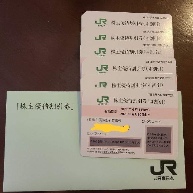 JR - JR東日本 東日本旅客鉄道 株主優待割引券 3枚の通販 by いぬこ