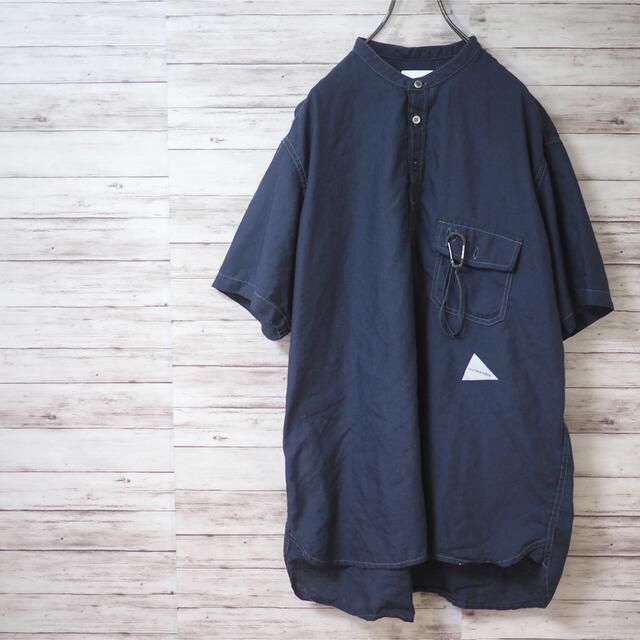 and wander 20SS Dry Linen S/S Shirt