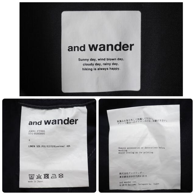 and wander(アンドワンダー)のand wander 20SS Dry Linen S/S Shirt メンズのトップス(シャツ)の商品写真