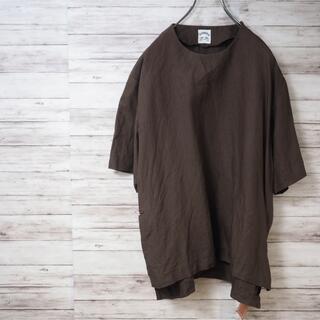 サンシー(SUNSEA)のSUNSEA 20SS Linen Belted T(Tシャツ/カットソー(半袖/袖なし))