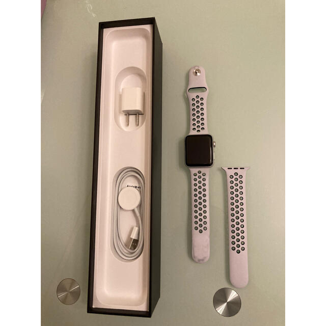 APPLE WATCH3 NIKE+ 42 シルバー ナイキ 42mm