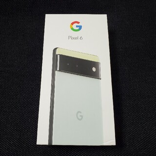 グーグル(Google)のGoogle Pixel 6 Sorta Seafoam 128 GB(スマートフォン本体)