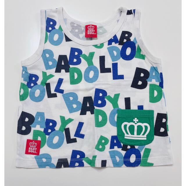 BABYDOLL(ベビードール)のベビードール　タンクトップ キッズ/ベビー/マタニティのキッズ服男の子用(90cm~)(Tシャツ/カットソー)の商品写真