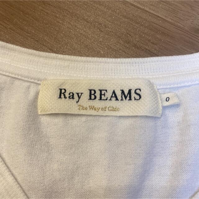 Ray BEAMS(レイビームス)のレイビームス Tシャツ Vネック レディースのトップス(Tシャツ(半袖/袖なし))の商品写真