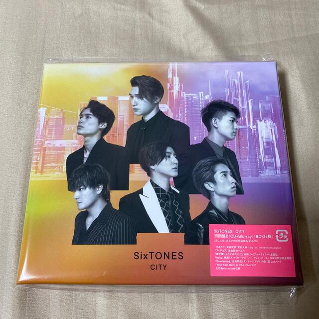 SixTONES(ストーンズ)のCITY（初回盤B/Blu-ray Disc付） エンタメ/ホビーのCD(ポップス/ロック(邦楽))の商品写真