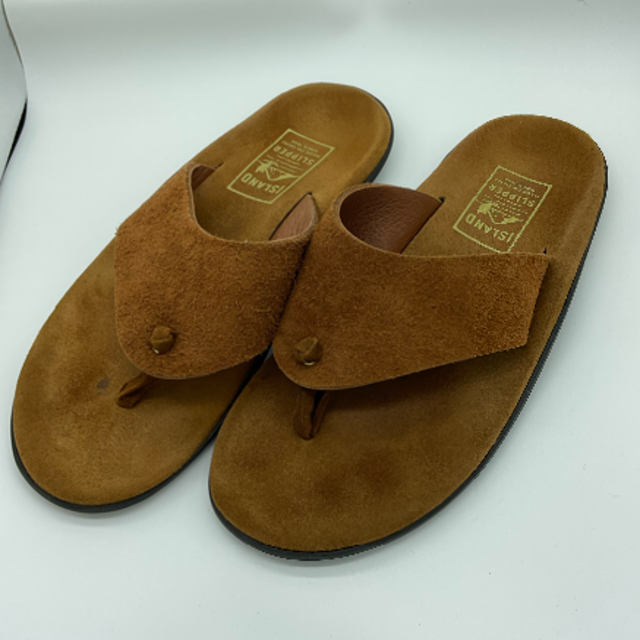 ISLAND SLIPPER(アイランドスリッパ)のアイランドスリッパ　スエードサンダル　US9  27cm メンズの靴/シューズ(サンダル)の商品写真