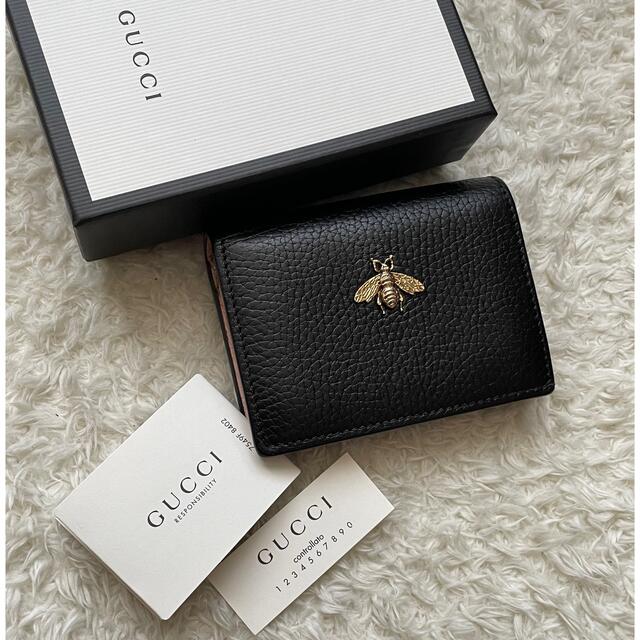 限定価格】150 GUCCI グッチ 2つ折り 財布 コンパクト 蜂 - www